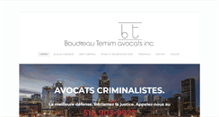 Desktop Screenshot of btavocats.com
